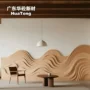 无缝会所形象接待背景墙