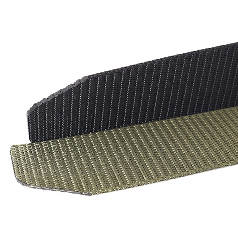 Hebilla Lisa hombres y mujeres cinturón imitación nylon metal-libre control de seguridad lona táctica motocicleta jeans cinturón