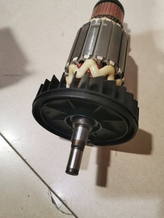 日本makita牧田9067角磨機配件轉子電機馬達9069打磨機磨光機電樞