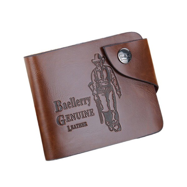 casual retro short wallet