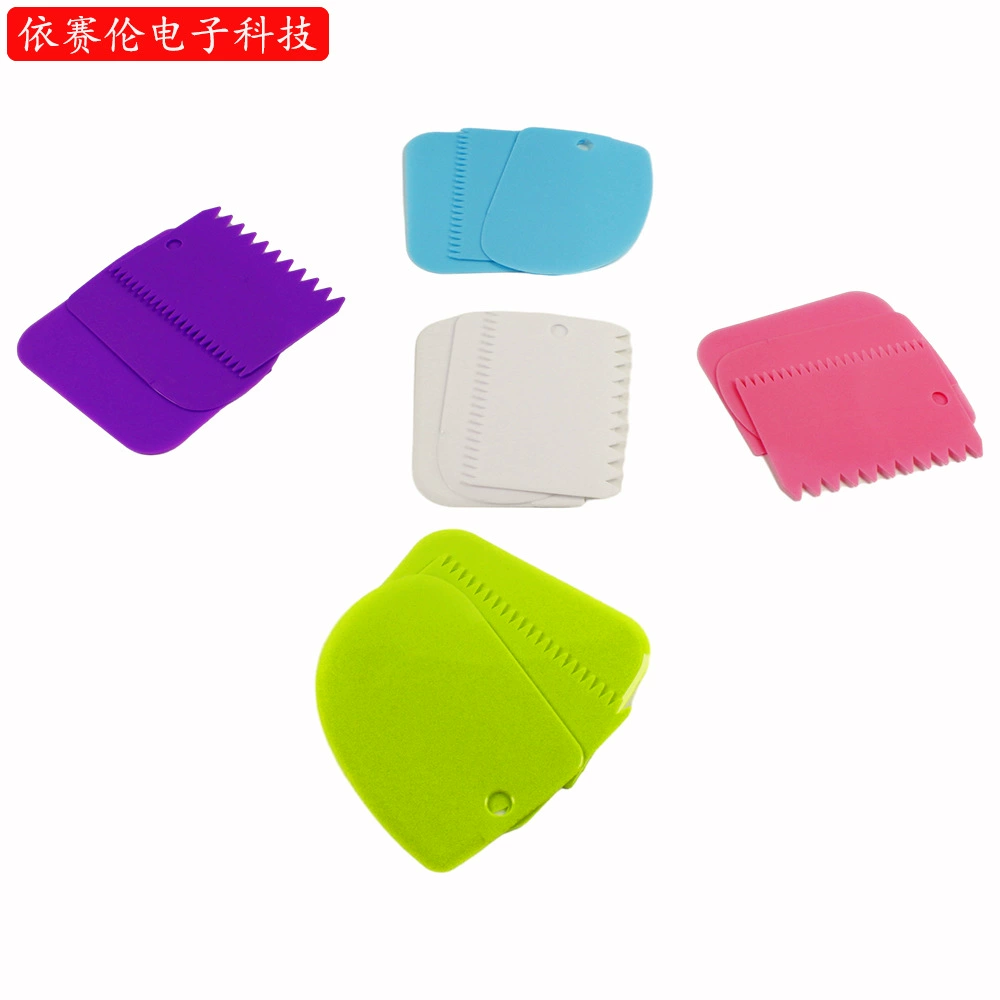 Cake turntable accessories scraper tooth 3-piece set cake cream shape baking tools dough cutter