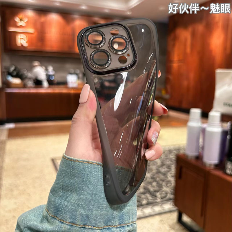 Meiyanのレンズフィルムは、Apple 16pro電気メッキ保護メガネ携帯電話ケース13/14/15promax透明に適しています。|undefined
