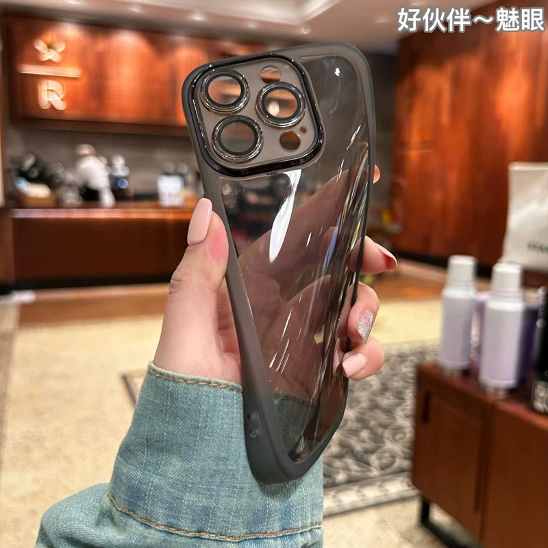 Чехол для телефона (Apple) совместимый с iPhone 11–17, прозрачная задняя панель из TPU с защитой объектива камеры