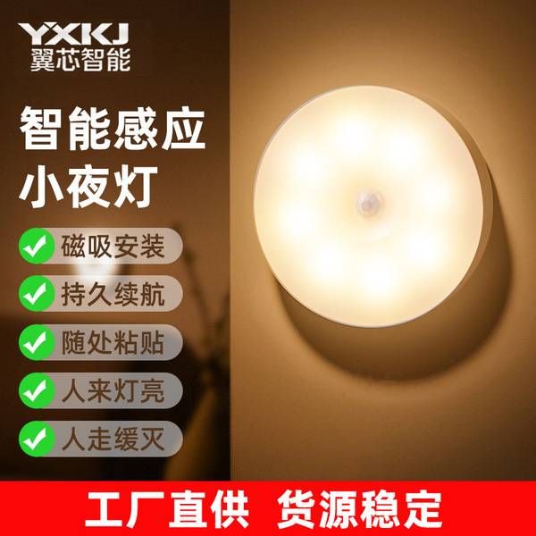 Energy-saving LED small night light for bed