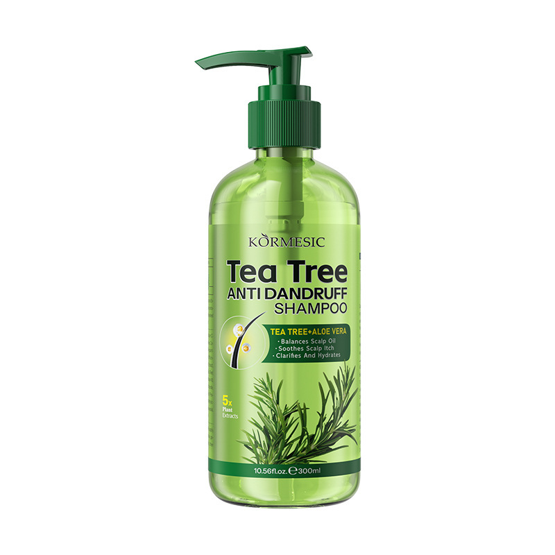 Comercio exterior KORMESIC Tea Tree Caspa Shampoo Fluffy Cuero Cabelludo Limpieza Transfronterizo Spot Wholesale image 7