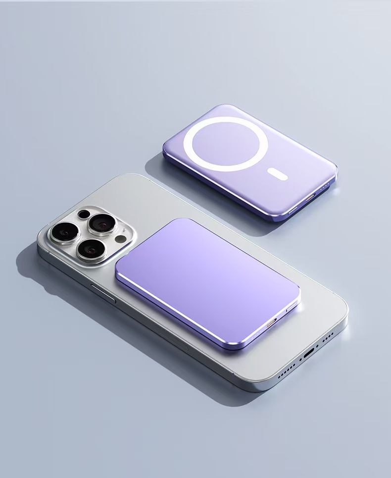 Purple, 5000mah