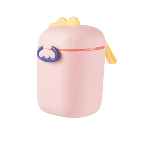 Portable travel airtight independent can baby milk powder box for infants and toddlers, newborn baby supplementary food moisture-proof children storage box