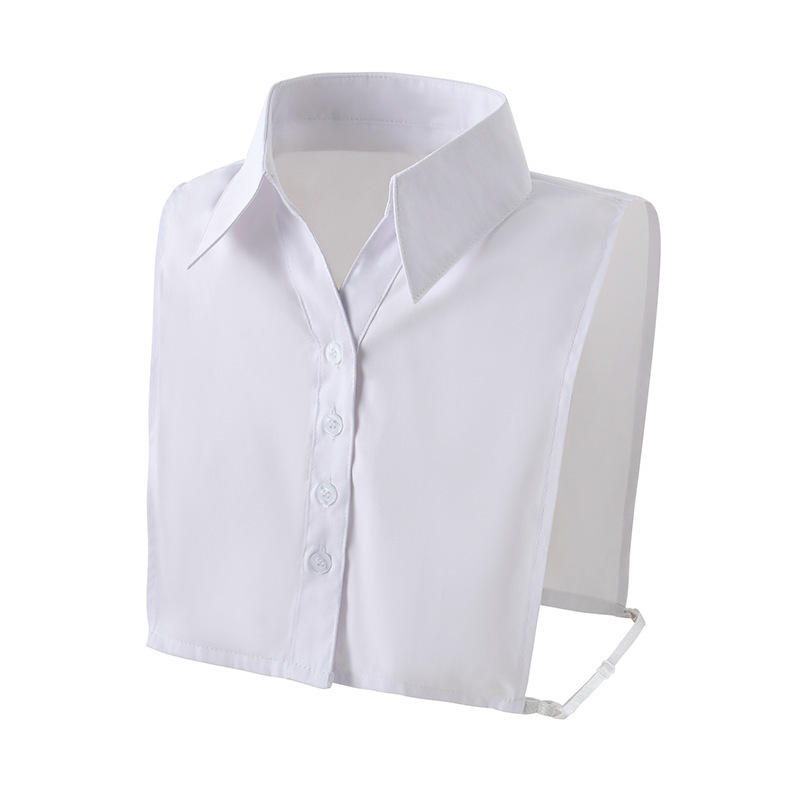 Korean style sweater decorative collar white fake collar women's all-Match pointed fake collar shirt Korean style sweater decorative collar white fake collar women's all-Match pointed fake collar shirt