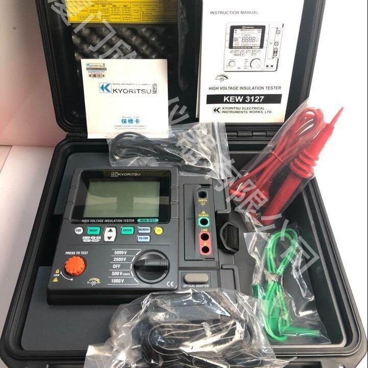 MODEL3127高压兆欧表日本克列茨绝缘电阻测试仪KEW3127