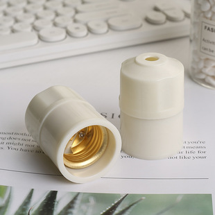 Xindatai E27 screw cap high-power pure copper screw cap thickened shell anti-screw falling Design