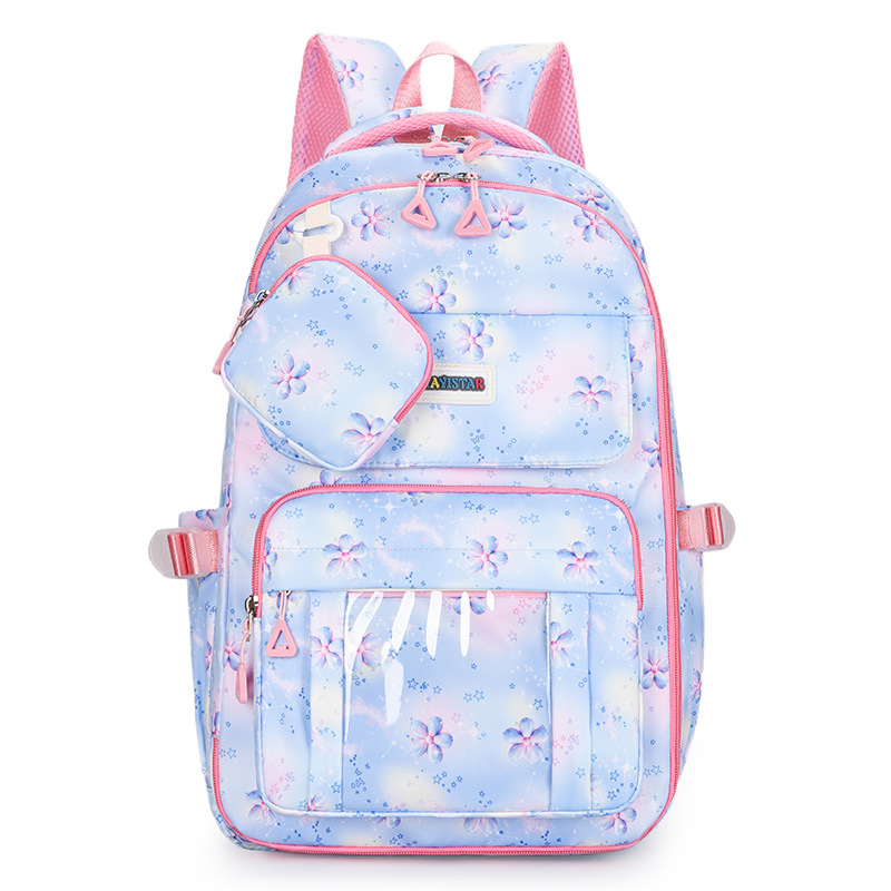 Mochila escolar para estudiantes de primaria para mujeres JIAYISTAR ligera para reducir la carga, mochila para niños de gran capacidad para mujeres image 2