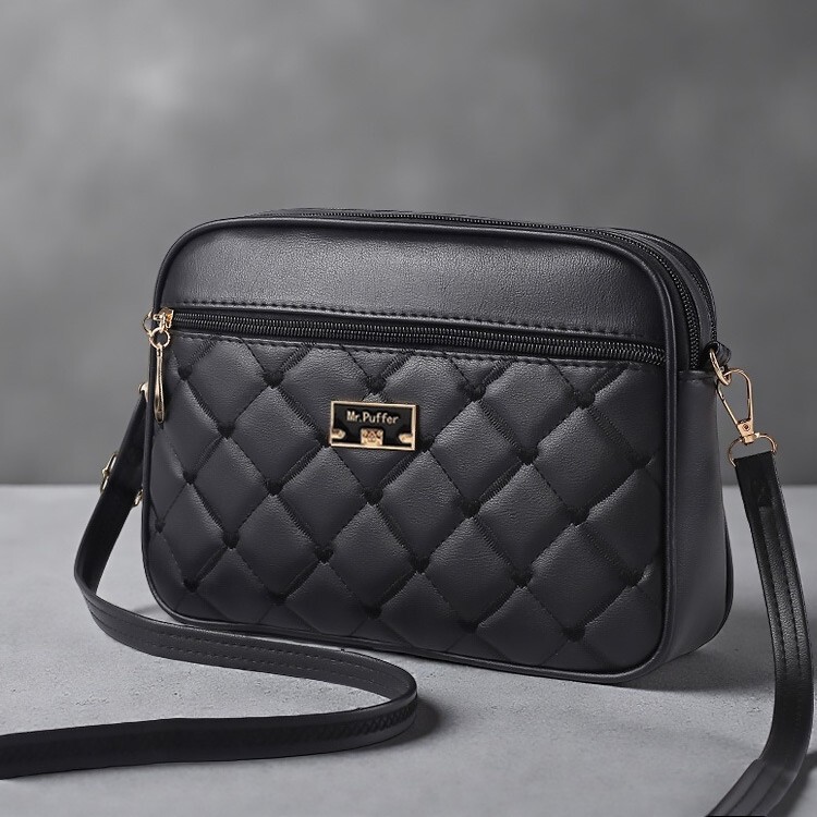Mom Bag 2025 Winter New Fashion Small Square Bag Large Capacity Pu Soft Leather Middle-Aged Women's Bag Crossbody Bag