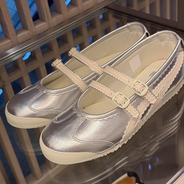 Versión de alta suscripción ~ 2025 Ghost Tiger boca baja zapatos de ballet zapatos Mary Jane zapatos casuales antideslizantes zapatos deportivos Dexun