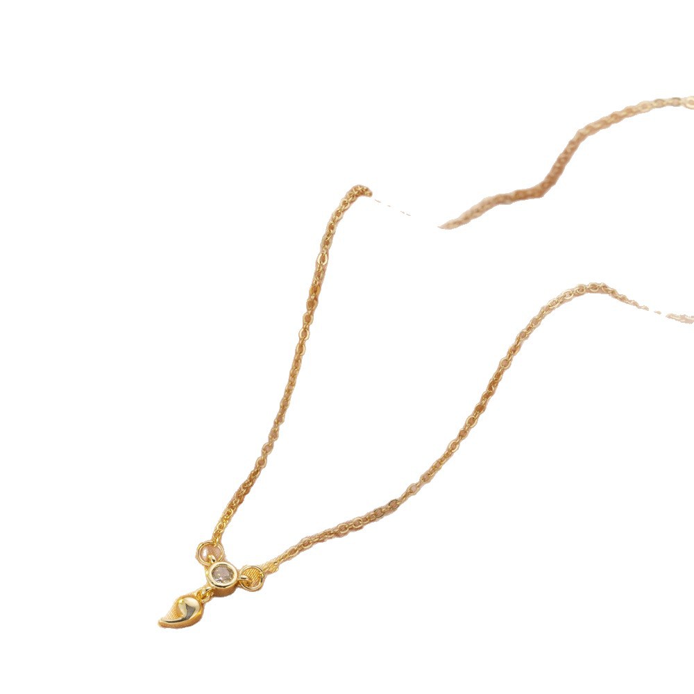 Personalisierte Komma-anhänger-halskette Und Ring Für Damen_voghion.com
