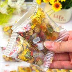 菊花、決明子、枸杞、スイカズラ、黄耆、ナツメヤシ、龍眼の健康茶、代替茶、健康の注目話題