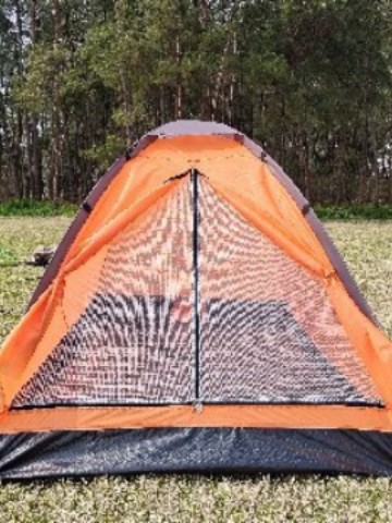 Camping al aire libre para 2-3 personas, viajes, descanso, pesca, fabricantes de carpas naranjas, prevención de mosquitos entre padres e hijos