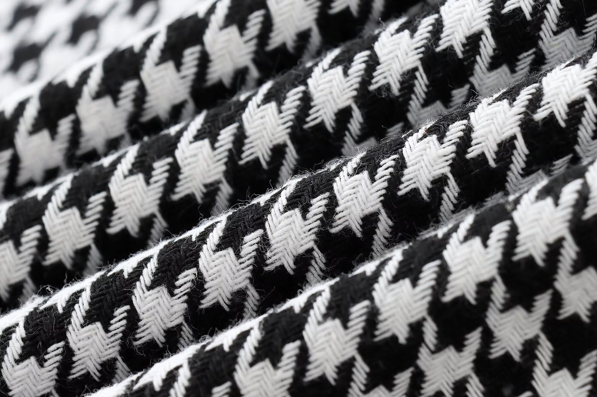 GraceChic 2025 Spring Autumn New Women's Fashion European And American Style French Houndstooth Short Casual Blazer Wide-Leg Pants_voghion.com