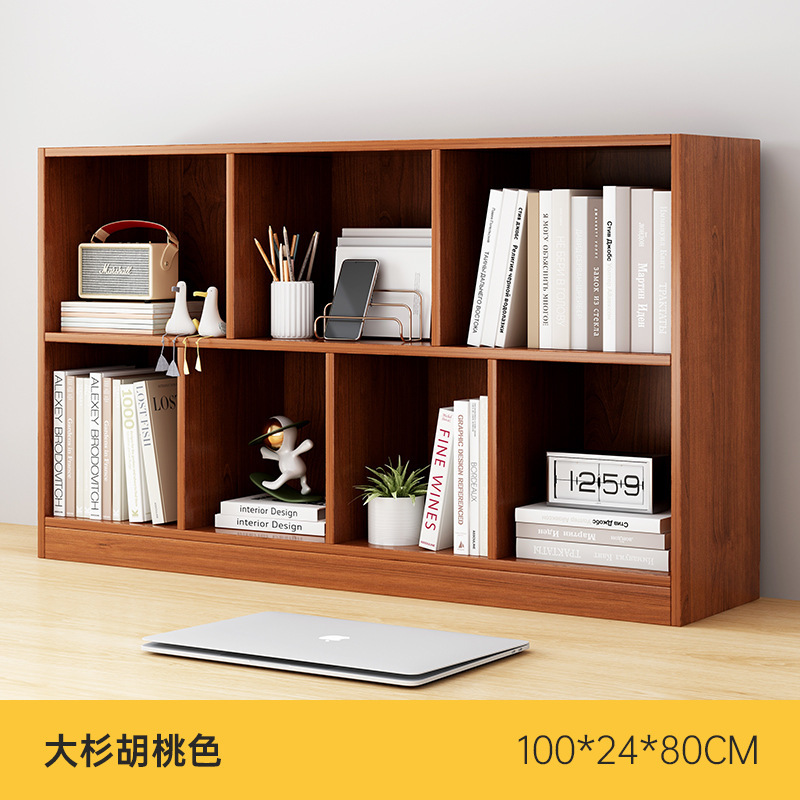 Estantería DE ESCRITORIO DEL ESTUDIANTE libro de escritorio multi-capa estantería Oficina simple estante de almacenamiento de archivos