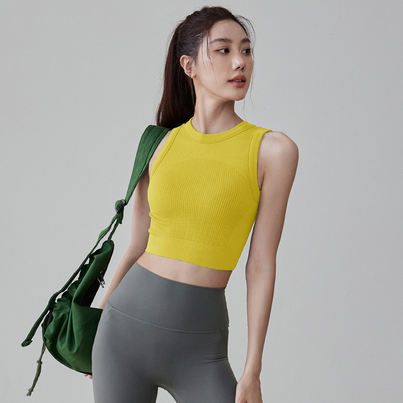 一体杯透气显瘦运动内衣女两穿瑜伽背心健身跑步普拉提训练瑜伽服|undefined