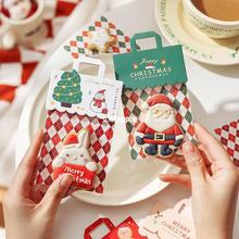 2023圣诞糖果袋卡头 饼干包装袋页眉卡片糖霜曲奇玛德琳创意卡纸