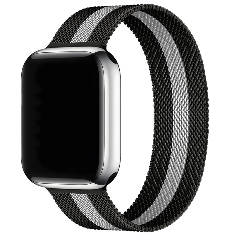 Aplicable Ultra2 Apple Apple Watch Milannis pulsera de acero inoxidable hebilla de absorción s10 pulsera