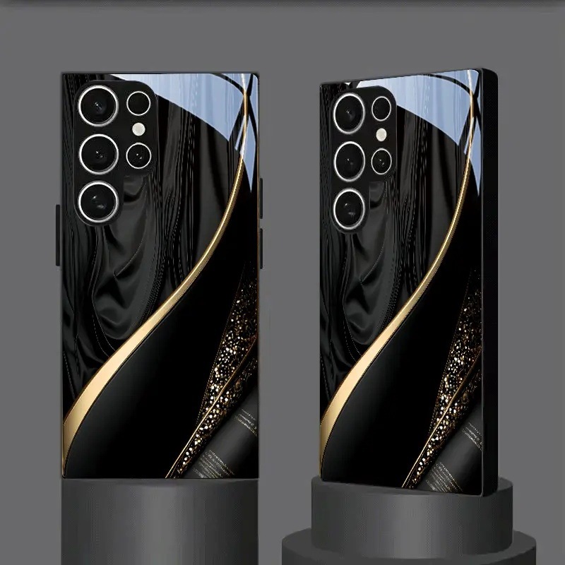 Gilt Accessible Luxury Classy Samsung S20Ultra Mobile Phone Case S21Plus Business S23Fe Men's S25 Protective Cover