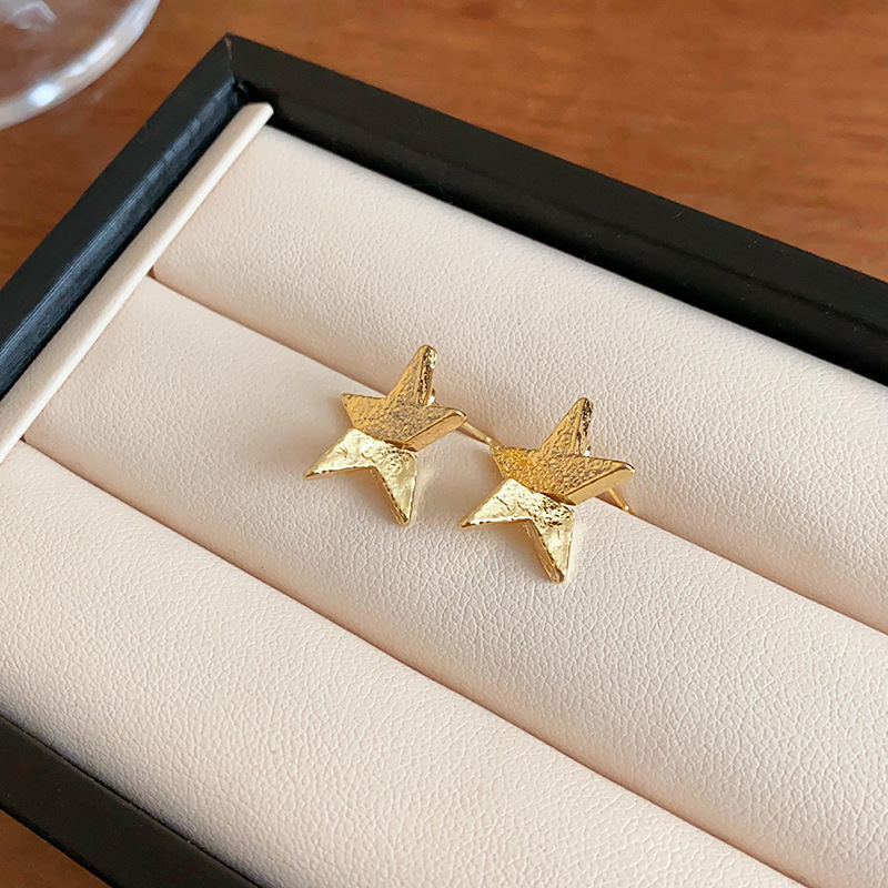 銀針欧米の誇張した愛のピアスは贅沢で高級感のあるイヤリングです。