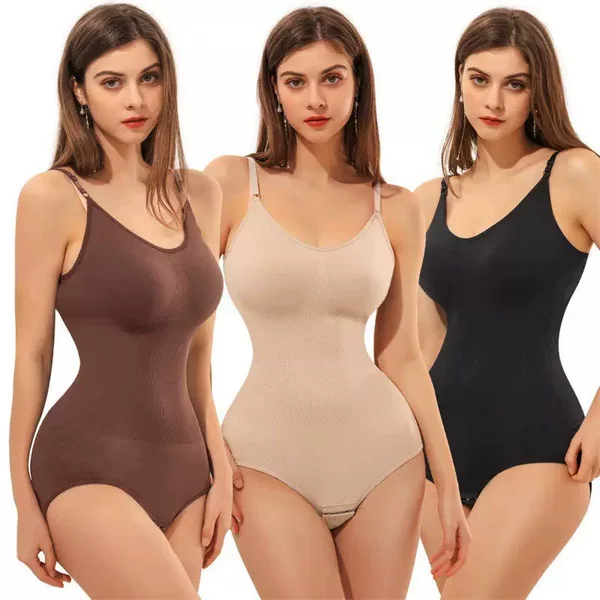 Amazon Body Shaping jumpsuit Buckle Belly Tight Strap Waist Tight Shaping Underwear Postpartum Body Beauty