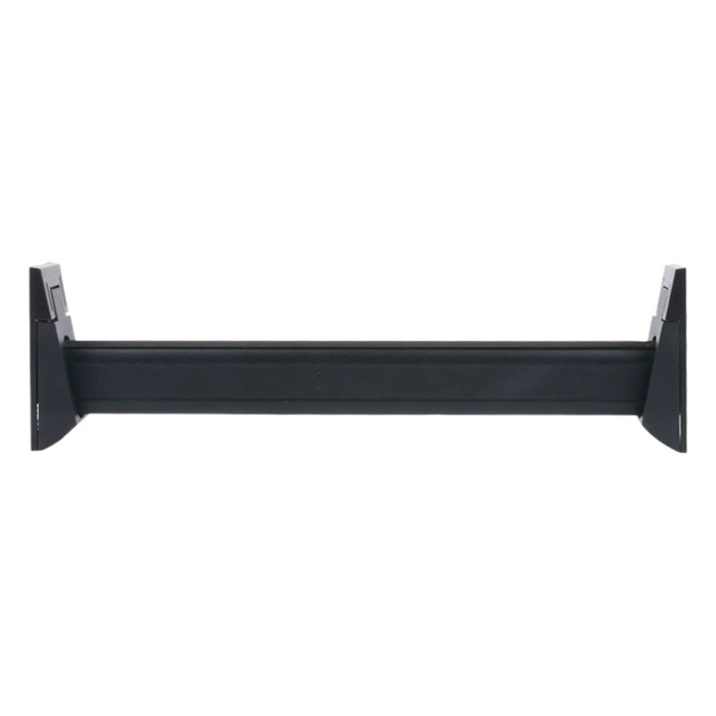 Aleación de aluminio armario percha varilla mudo antideslizante dormitorio armario percha varilla brida asiento percha gabinete percha varilla