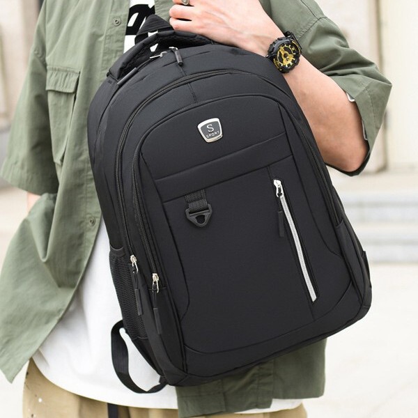 men's capacious casual backpack for traveling