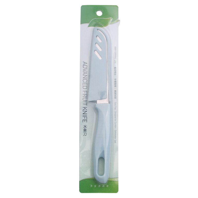 Pelador de frutas y melón doméstico, cortador de piel portátil, cuchillo de corte de melón multifuncional, cuchillo de fruta de acero inoxidable con empaque