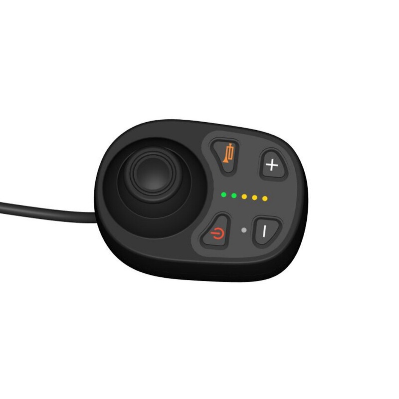 Shiyou Electric Wheelchair Brushless Hand Controller Limited Rear Control Serial Communication Electric Wheelchair Dedicated Controller