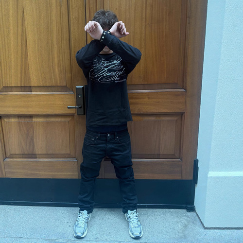 European and American Instagram-style personalized dark printed hoodie long-sleeved pullover hooded jacket retro coat street fashion y2k