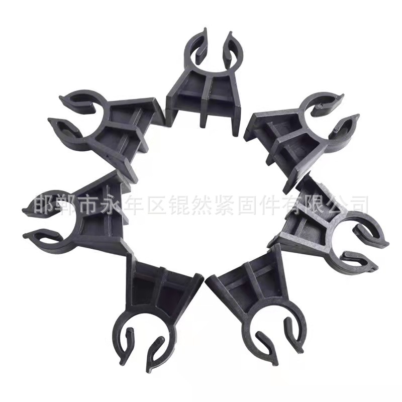 建筑桥梁支架带夹垫块1.5高梁垫块钢筋支架耳朵卡支架塑料垫块