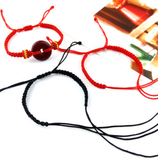 Hand-Woven Flat Knot Bracelet Rope Semi-Finished Beaded Material Suitable for Adults and Kidsren DIY Bracelet Accessories