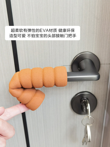 BB4C wholesale door handle protective cover unit door handle anti-bump bedroom door lock pad anti-static door handle