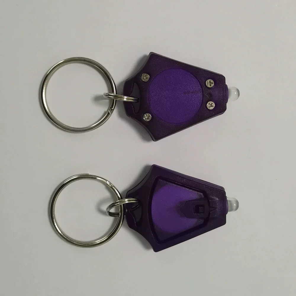 Новая пятиконечная звезда светодиодный светящийся брелок лампа УФ-Детектор лампы