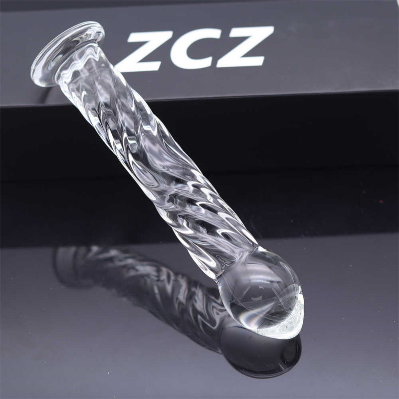 Masturbation penis crystal safe no odor long-term wearing rear court toy clean glass stick couple game