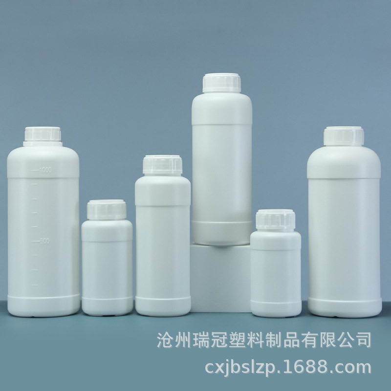 厂家加厚100ml塑料瓶HDPE化工包装瓶花肥塑料瓶液体分装瓶瓶子