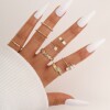 Ring, multi-joint sexy set, suitable for import