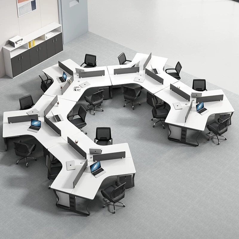 Guangzhou Three-Person Six-Person Staff Desk Simple Three-Person Six-Person Combination Screen Staff Desk Computer Desk Guangzhou Three-Person Six-Person Staff Desk Simple Three-Person Six-Person Combination Screen Staff Desk Computer Desk