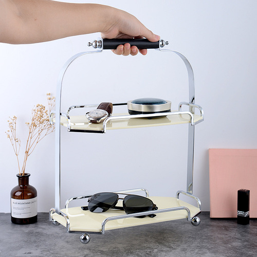 Washing table storage rack bathroom bathroom countertop cosmetics storage box desktop acrylic dressing table shelf