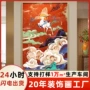 敦煌过道入户客厅挂画