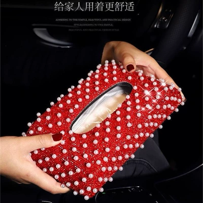 cute Korean-style car tissue box – Car tissue box/set