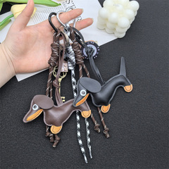 現物のソーセージと犬のペンダントの部品の小さいアクセサリーの子犬のソーセージと犬のバッグのペンダントの携帯電話の部品の自動車のアクセサリー