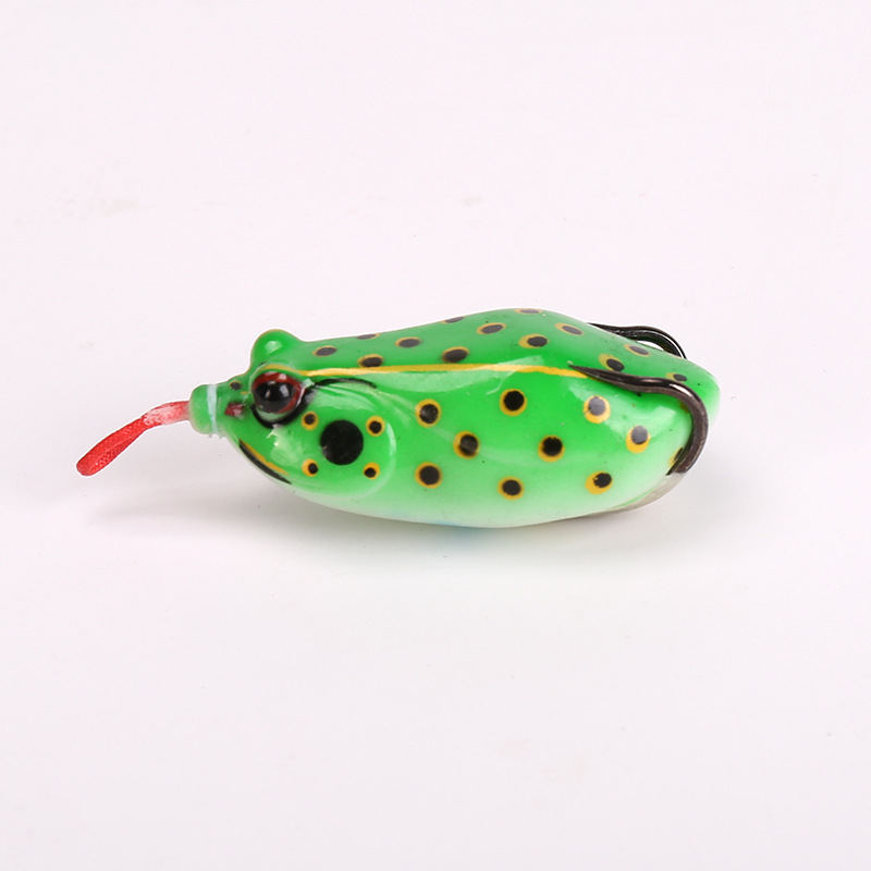 Floating Frogs Fishing Lures Soft Plastic Baits Fresh Water Bass Swimbait Tackle Gear