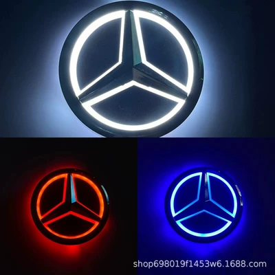 Other lights — Rear Emblem Light - mercedes-benz-87cm-x-87cm-white