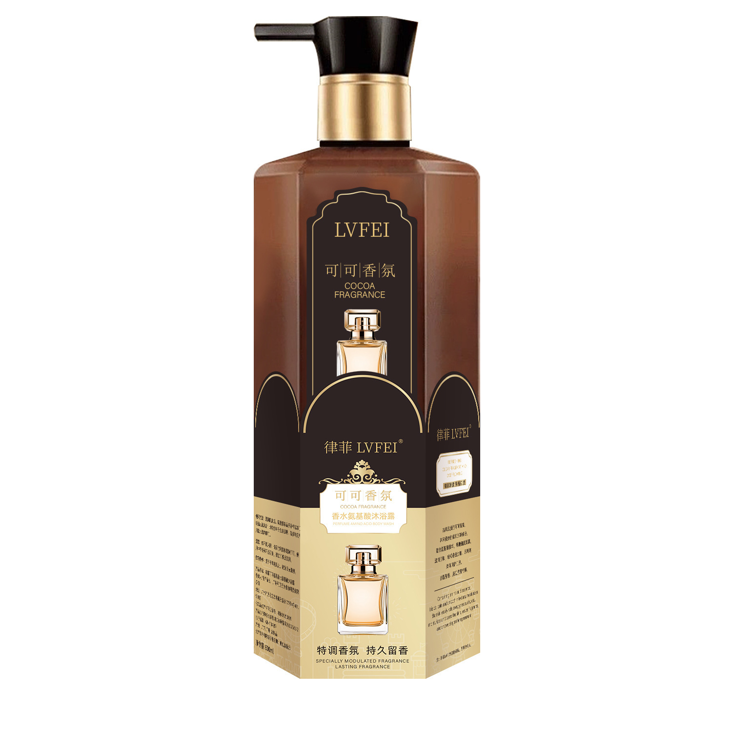 Lufi Coco Fragancia Perfume Aminoácido Champú Perfume Perfume Perfume Suavizante Champú Smoso Fabricante