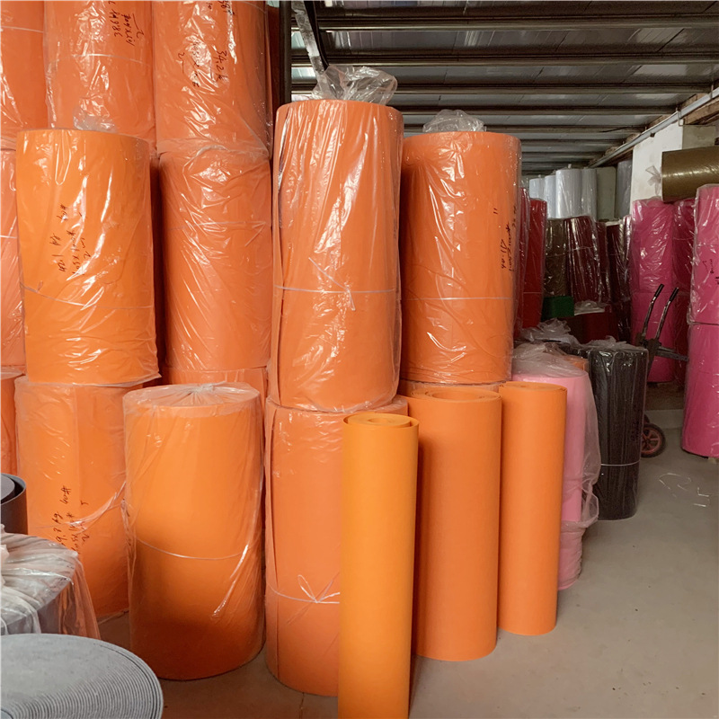 厂家批发1-3mm厚彩色毛毡化纤毛毡无纺布聚酯纤维毛毡布精纺多样