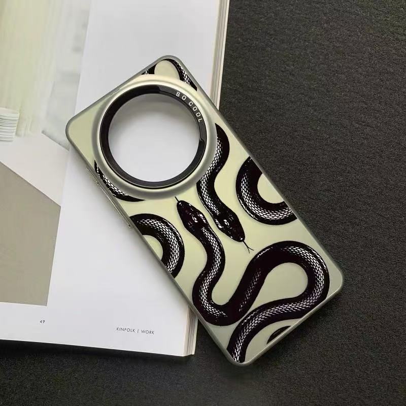 Marca de moda Mamba para carcasa de teléfono móvil mate60pro Huawei P70pro nuevo Honor 100nova1 2/11 serpiente